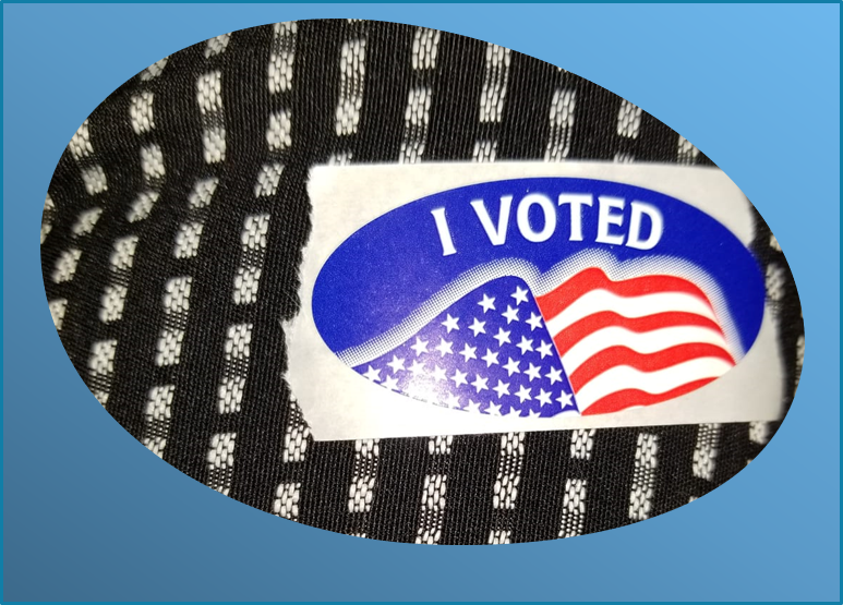 voting sticker